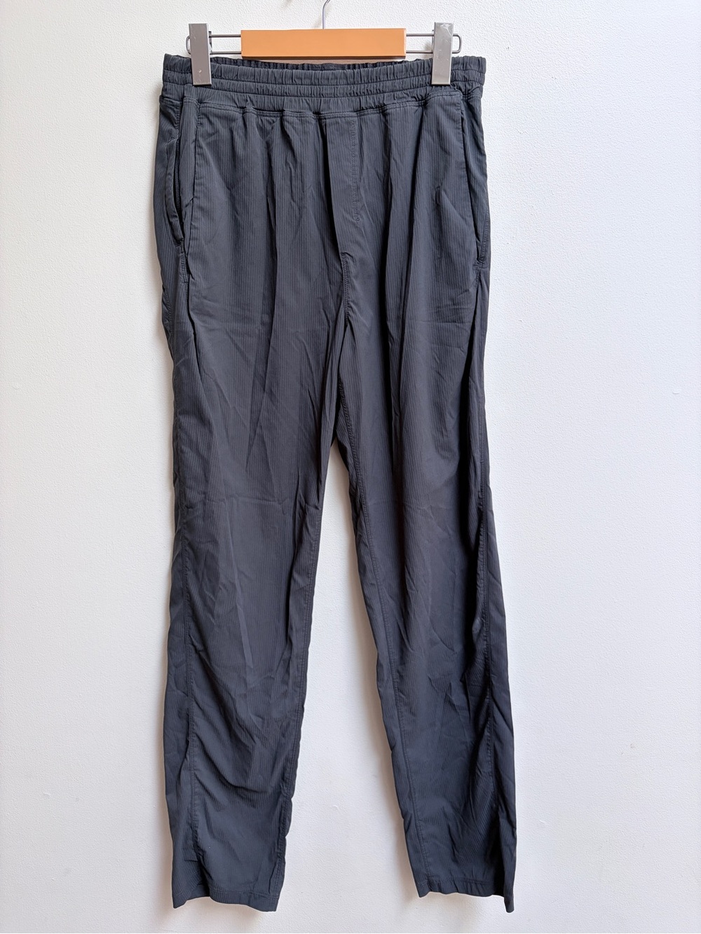 Cloudveil Men's Lightweight Elastic Waist Gray Track Pants Sz M Outdoor